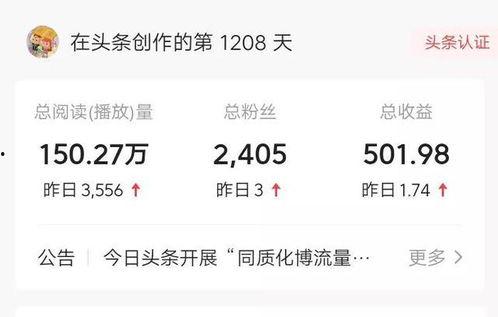 在头条最快几天见收益,最快3天见证收益奇迹