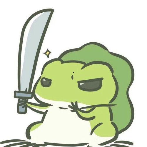 网红青蛙头像卡通,卡通头像萌翻网友